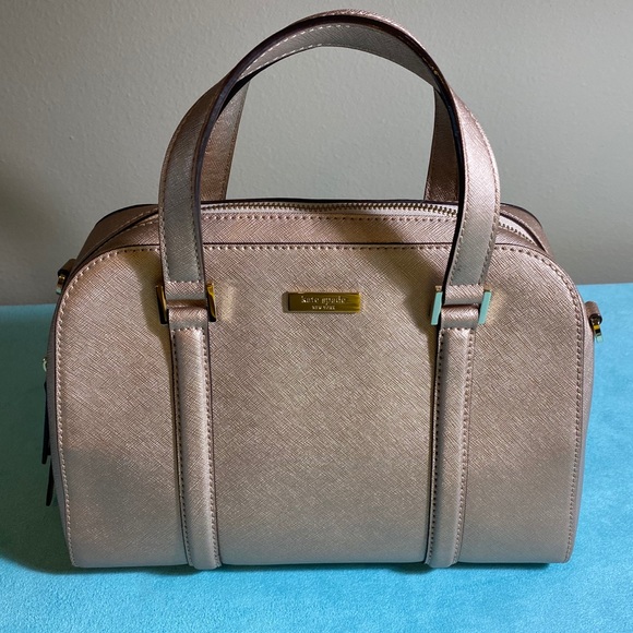 Kate Spade Felix Newbury Saffiano Rose Gold Purse - Picture 3 of 15